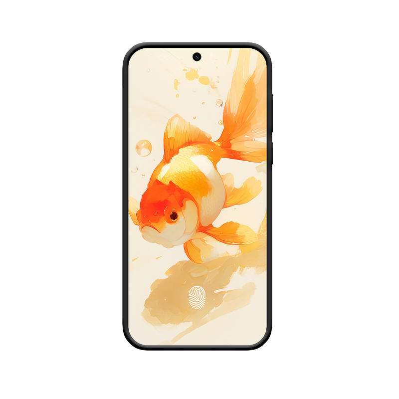 HUAWEI Pura 70 Pro Glas-Hülle mit Goldfisch: Eleganz und Traumhaftigkeit in Einem – Bild 2