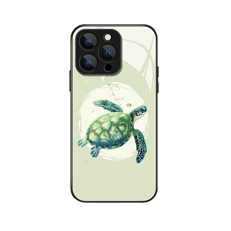Schildkröte auf iPhone 16 Pro – Stilvoller Schutz für dein Handy