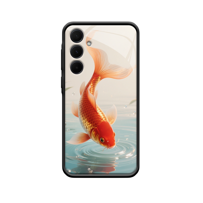 Galaxy A35 5G Hülle mit Koi-Karpfen: Glück, Harmonie und farbenfrohe Eleganz