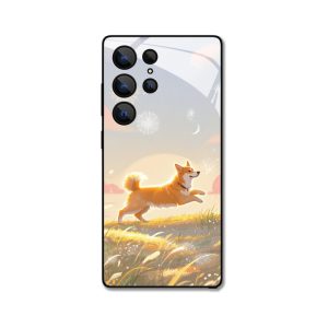 Galaxy S25 Ultra Hülle mit laufendem Hund: Energie, Glück und bestmöglicher Schutz​