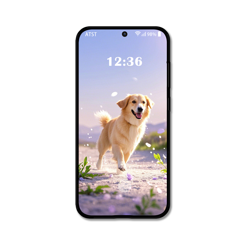 Samsung Galaxy S25 Case mit lebendigem Golden Retriever – Bild 3