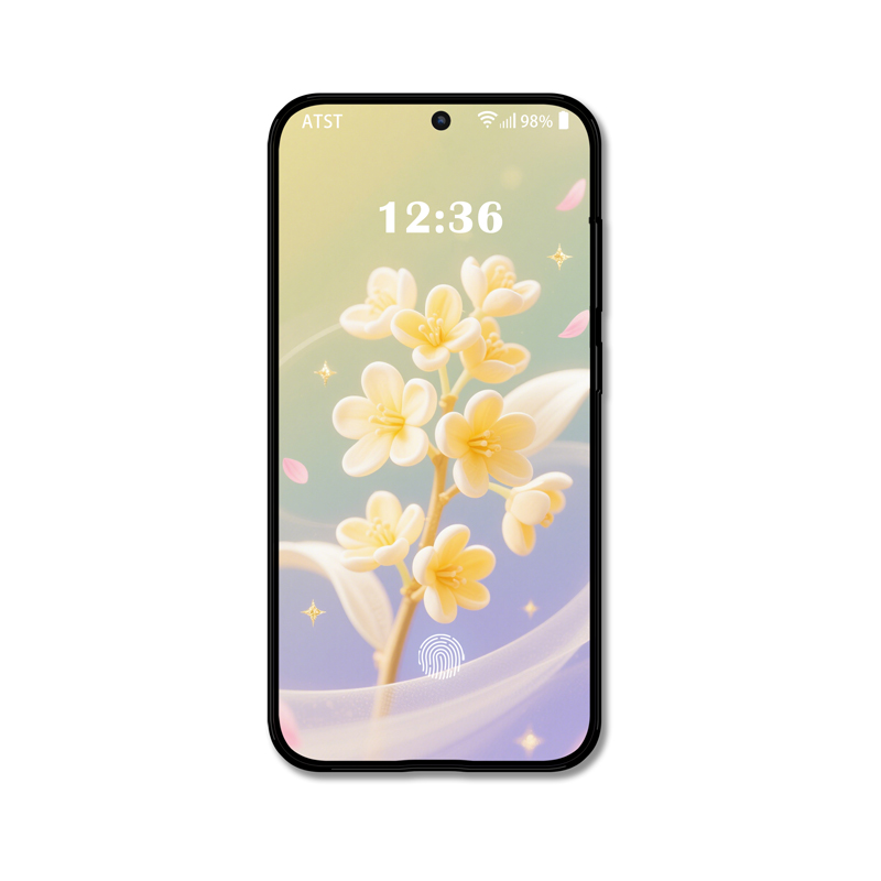 Erlebe die Ruhe und Eleganz mit der "Osmanthus"-Hülle für das Galaxy S25 – Bild 3
