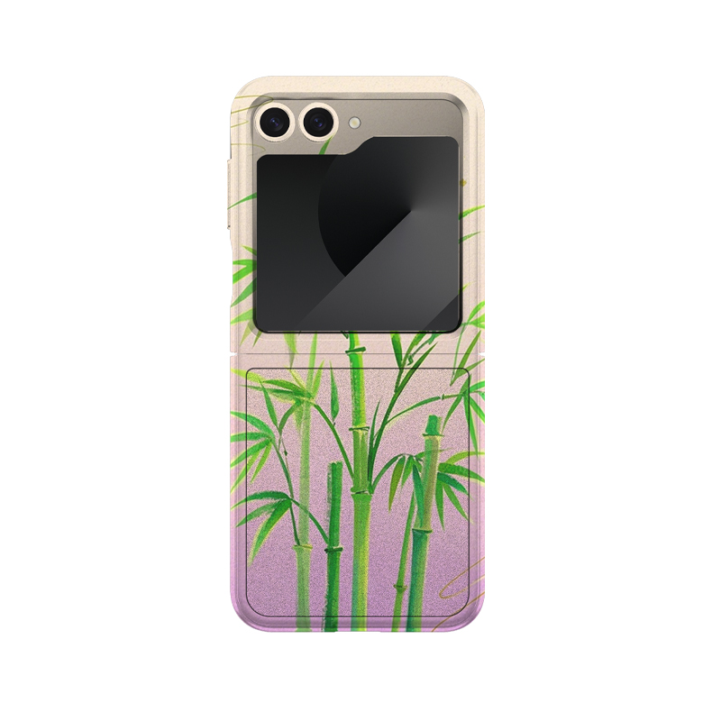 Galaxy Z Flip6 Hülle mit Bambus-Design: Erfolg, Wachstum und eleganter Charme