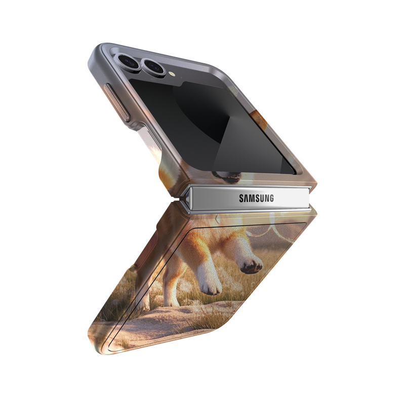 Samsung Galaxy Z Flip6 Case - Die Freude des laufenden Hundes – Bild 2