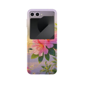 Samsung Galaxy Z Flip6 Case: für Zärtlichkeit und Schönheit – zarte Rhododendronblüten