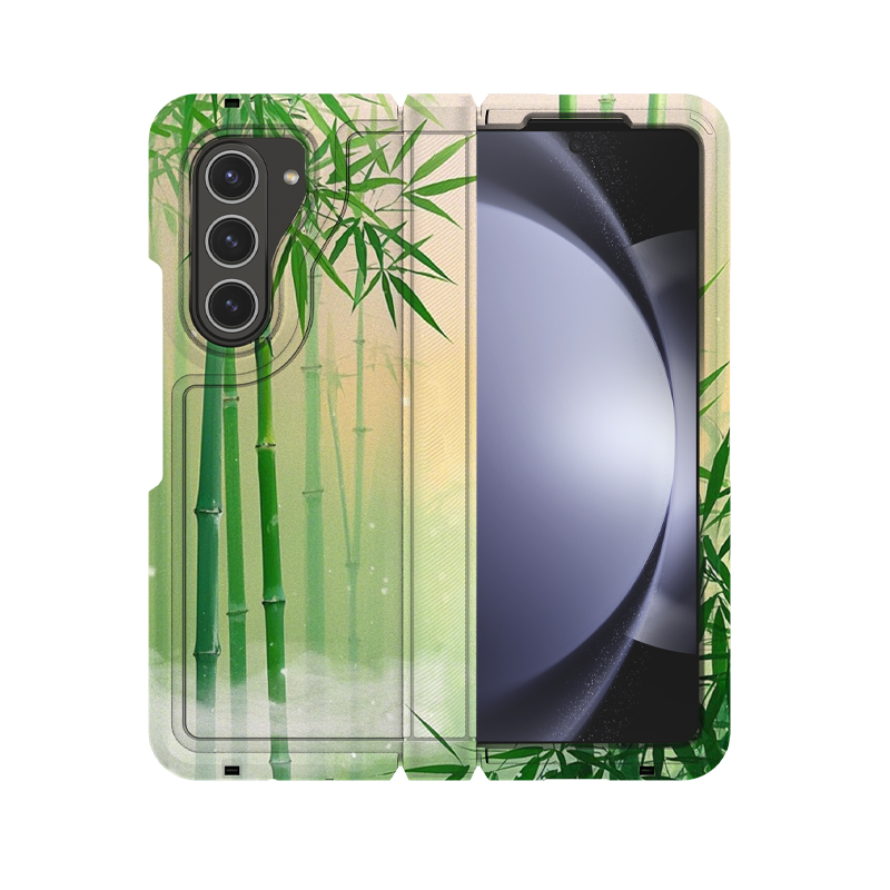 Eleganz und Schutz: Das Galaxy Z Fold6 ist von der Schönheit des Bambus inspiriert