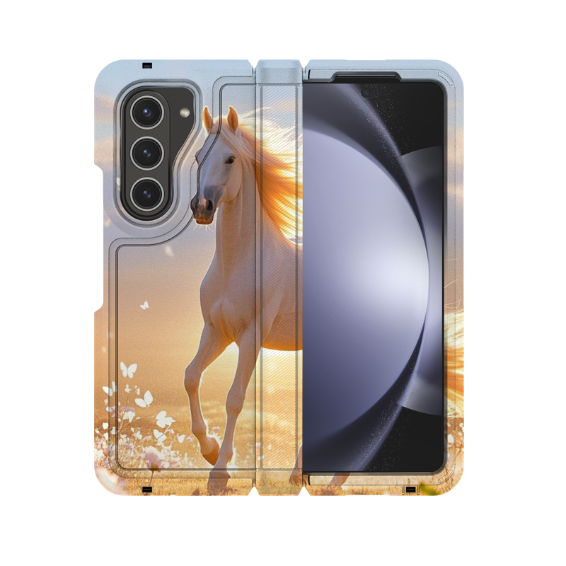 Samsung Galaxy Z Fold6 Case: Das elegante weiße Pferd