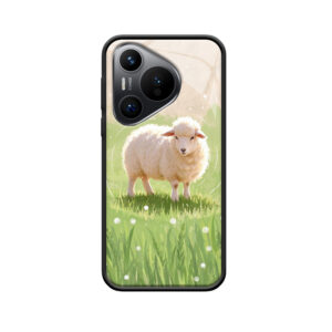 Huawea 70 pro Case mit idyllischem Schaf - Motiv