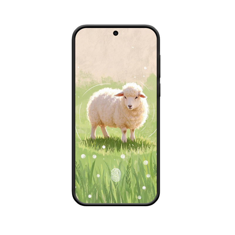 Huawea 70 pro Case mit idyllischem Schaf - Motiv – Bild 2