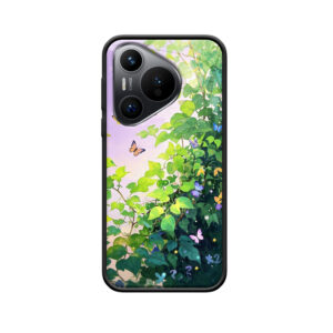 Huawei Pura 70 Case mit romantischem Efeu-Motiv