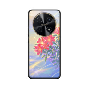 Stylish Huawei nova 12i Case mit atemberaubenden Rhododendronblütenmotive