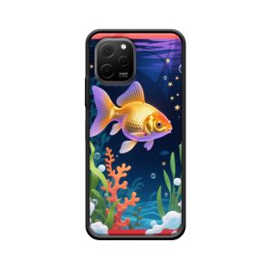 Shiny Goldfish Dreamy Huawei nova Y61 Handyhülle aus der Tiefsee