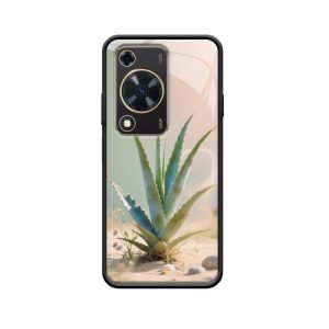 Stärke und Widerstandsfähigkeit: Die Huawei nova Y72S Hülle mit Agavenmotiv