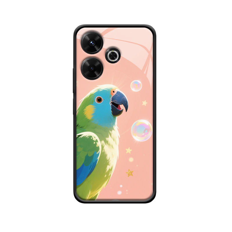 Parrot-Hülle für Redmi 13: stilvoll und schützend