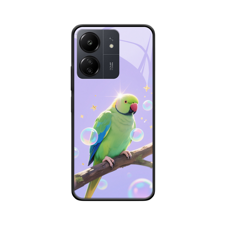 Redmi 13C Hülle mit Pfauenvogel: Fröhlichkeit, Kreativität und exotische Eleganz