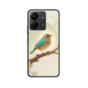 Die Schönheit des Thrush mit unserer einzigartigen Glas-Hülle für Redmi 13C erleben