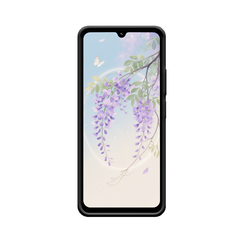 Redmi 14C Hülle mit Wisterien - Motiv: Schönheit, Glück und Harmonie – Bild 2