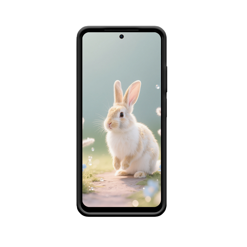 Redmi Note 12S Hülle: Zarter Hase für Frieden und Harmonie – Bild 2