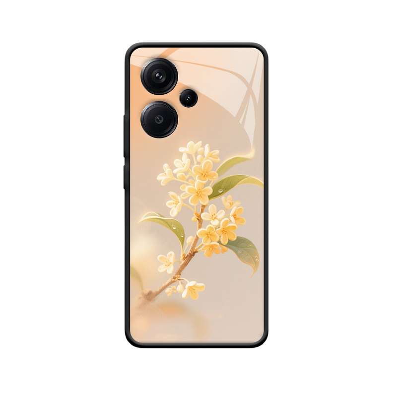 Genießen Sie die zarte Eleganz mit der osmanthus Hülle für Ihr Redmi Note 13 Pro Plus 5G