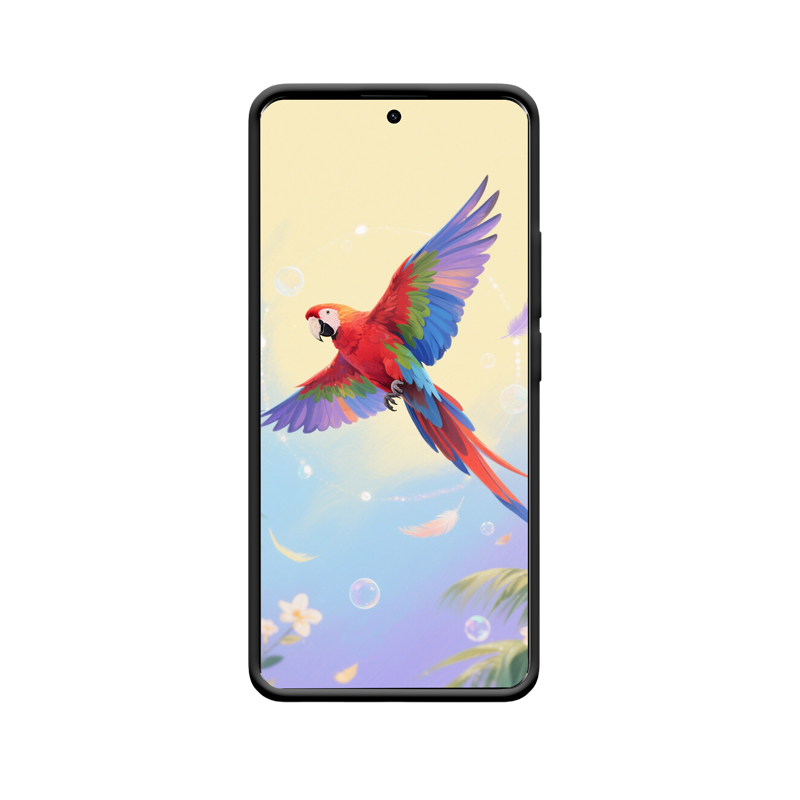Bunt und Fröhlich: Die Redmi Note 14 Pro Plus 5G Hülle mit Papagei-Motiv – Bild 2