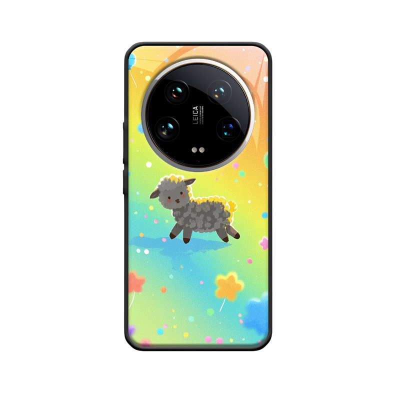 Ein Hauch von Glück – Die fröhliche Schaf für Ihr Xiaomi 14 Ultra