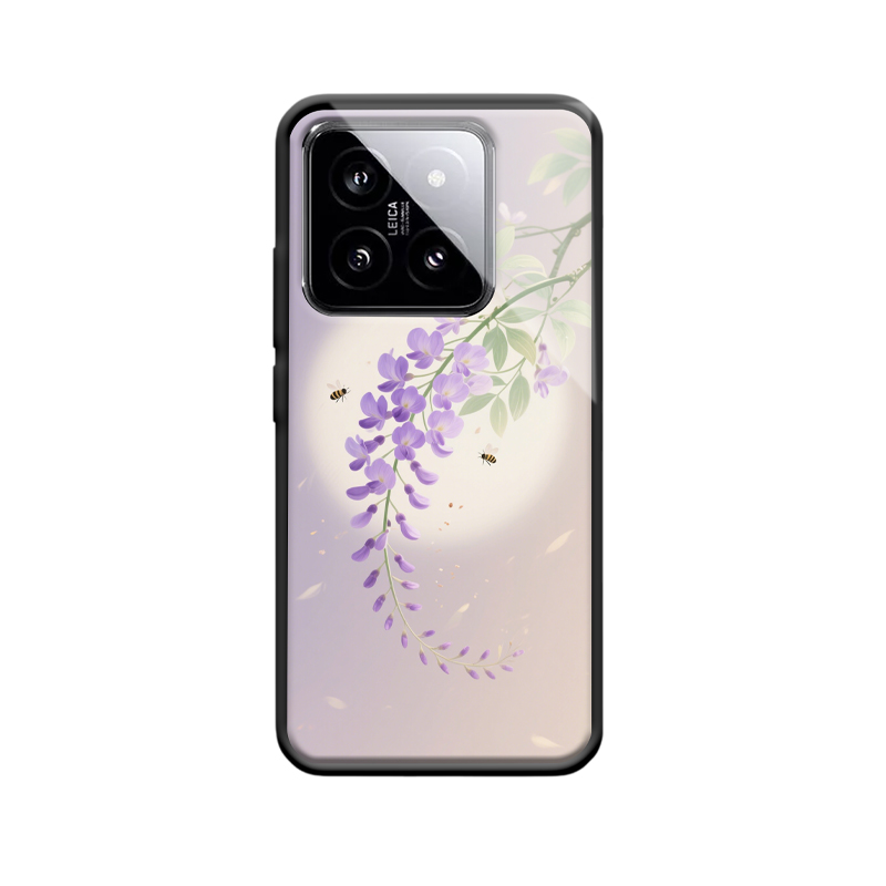 Xiaomi 14 Hülle: Wisterienzauber – Blüten für Liebe und Harmonie