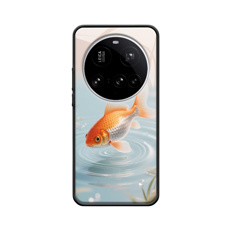 Xiaomi 15 Ultra Hülle: Goldfisch - Symbol der Glücks - und Wohlstandsbringung für Ihr Premium