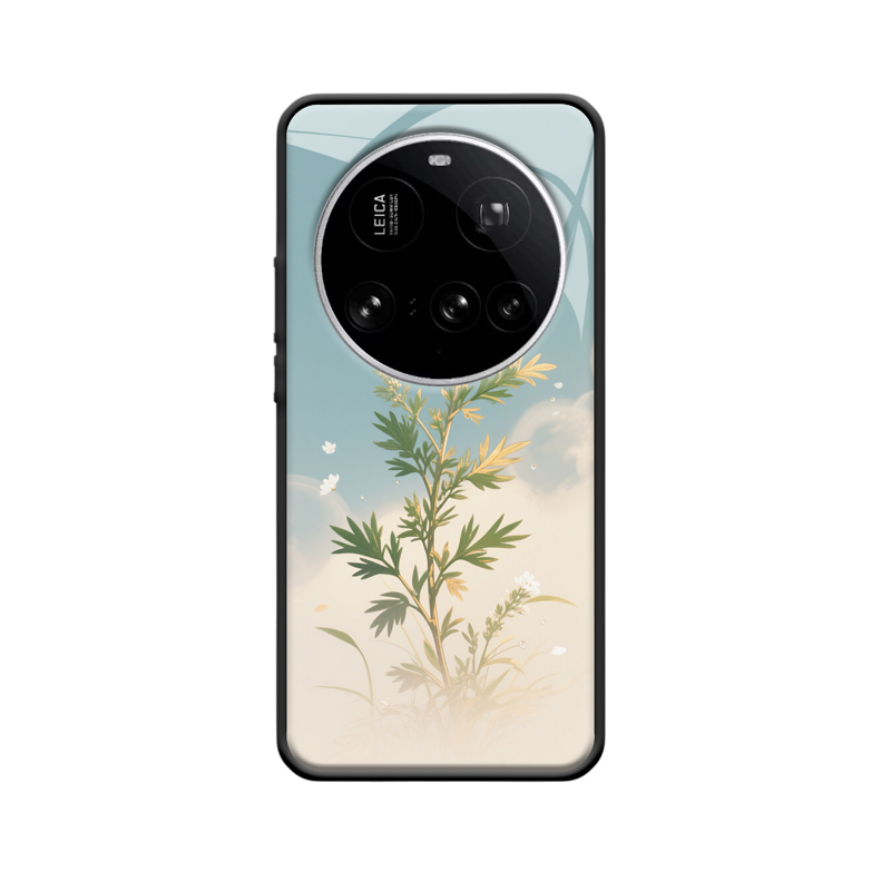 Xiaomi 15 Ultra Hülle mit Wermut - Design: Reinheit, Schutz und positive Energie