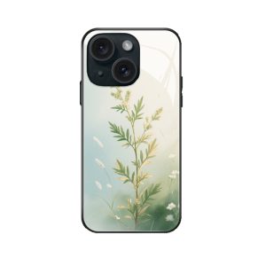 Natürliche Eleganz: iPhone 14 Plus Hülle mit der inspirierenden Beifußpflanze