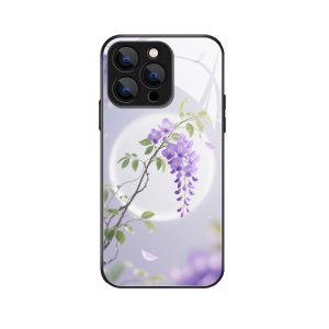 Romantische Wisteria: Die stilvolle Hülle für Ihr iPhone 14 Pro Max