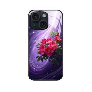 Magische Rhododendren: Die perfekte Hülle für Ihr iPhone 15 Plus