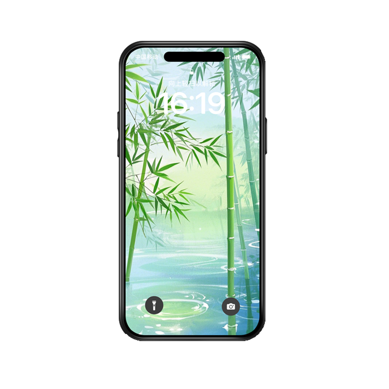 Elegante iPhone 16 Hülle mit Bambus-Motiv – Bild 3