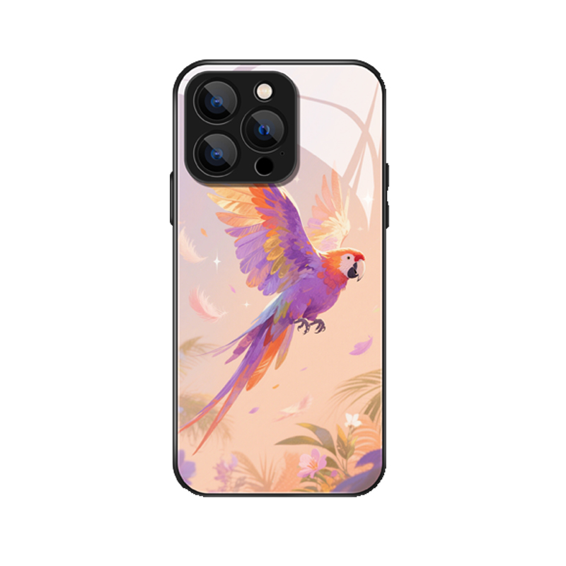 iPhone 16 Pro Max Hülle: Der wunderschöne Papagei - Ein Symbol für Kreativität und Lebensfreude