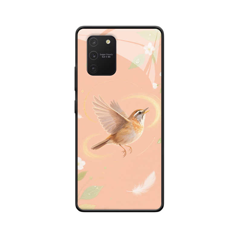Galaxy S10 Lite Hülle mit der Kraft der Braun Drossel