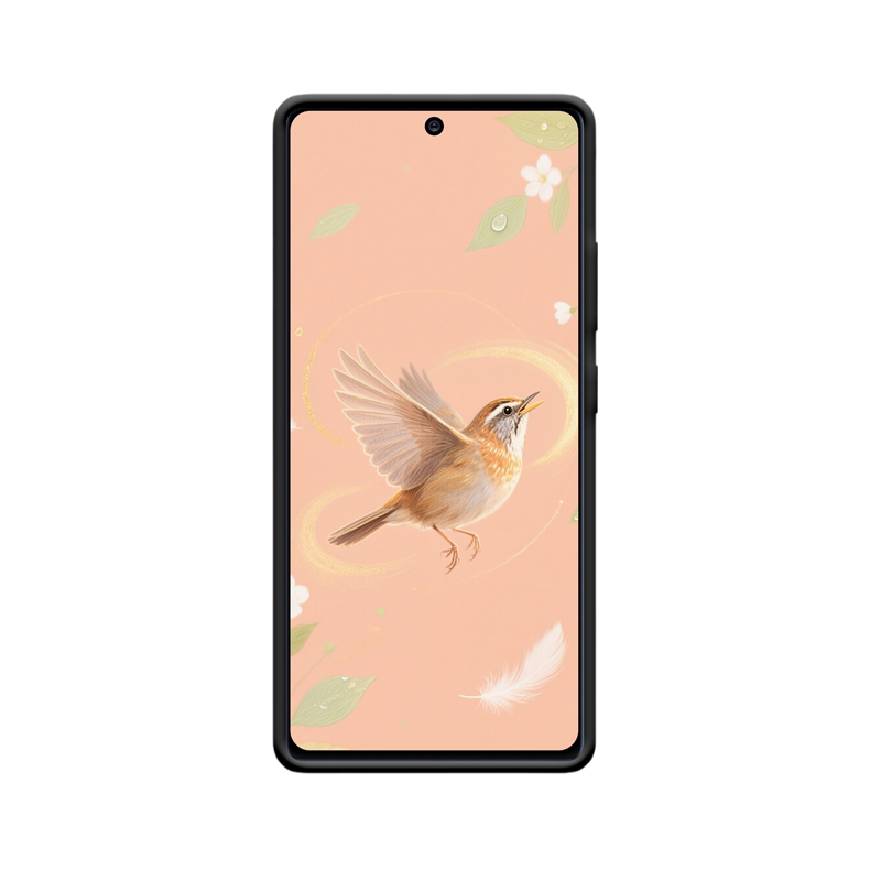 Galaxy S10 Lite Hülle mit der Kraft der Braun Drossel – Bild 2