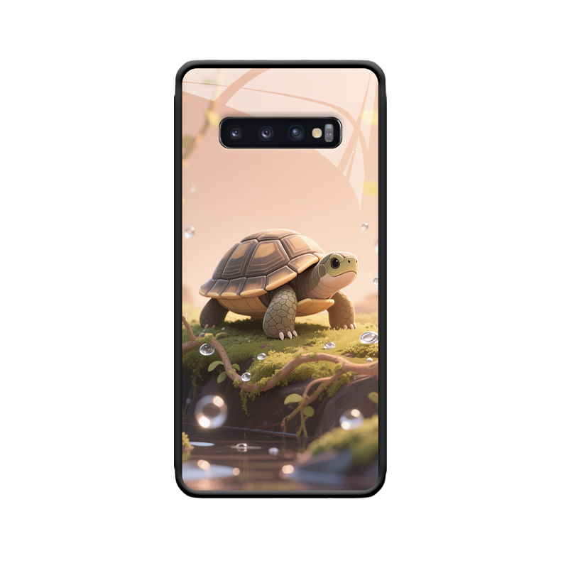 Schildkrötenglück: Der stilvolle Schutz für dein Galaxy S10+