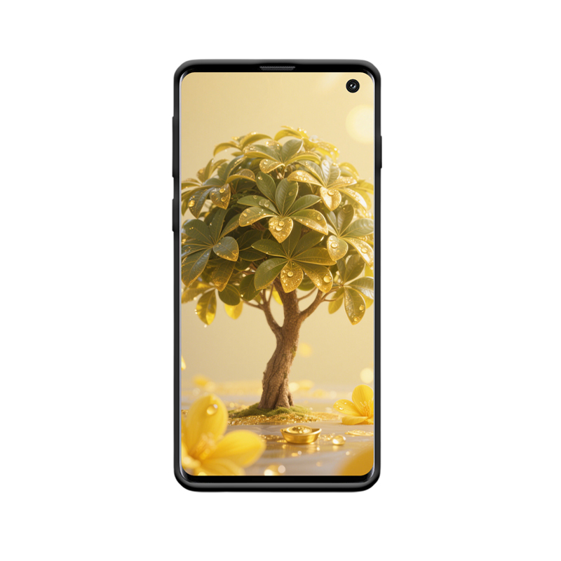 Der Geldbaum der Fülle – Galaxy S10 Hülle mit Feng Shui Bedeutung – Bild 2