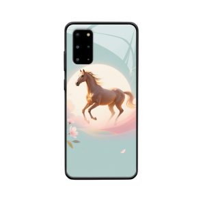 Die Eleganz und Stärke des Pferdes: Galaxy S20+ Hülle