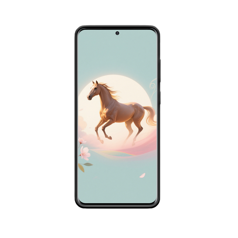 Die Eleganz und Stärke des Pferdes: Galaxy S20+ Hülle – Bild 2