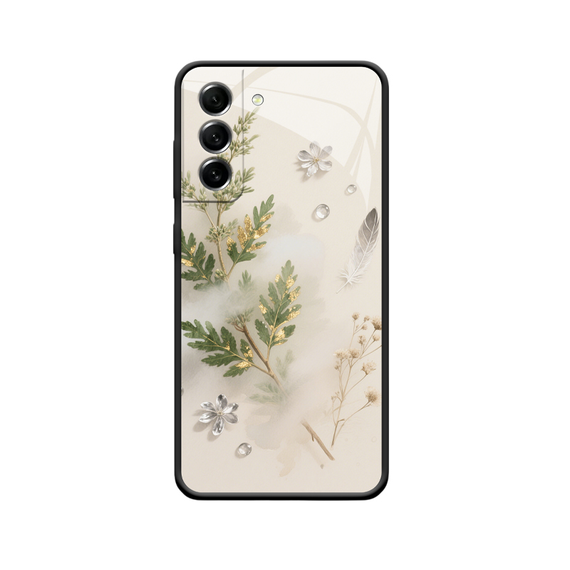 Schutz und Stil – Galaxy S21 FE Hülle mit Beifuß