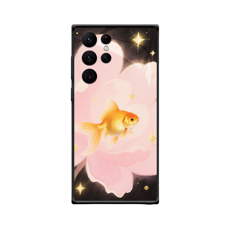 Die Magie des Glücks – Galaxy S22 Ultra Hülle inspiriert von der Eleganz der Goldfische