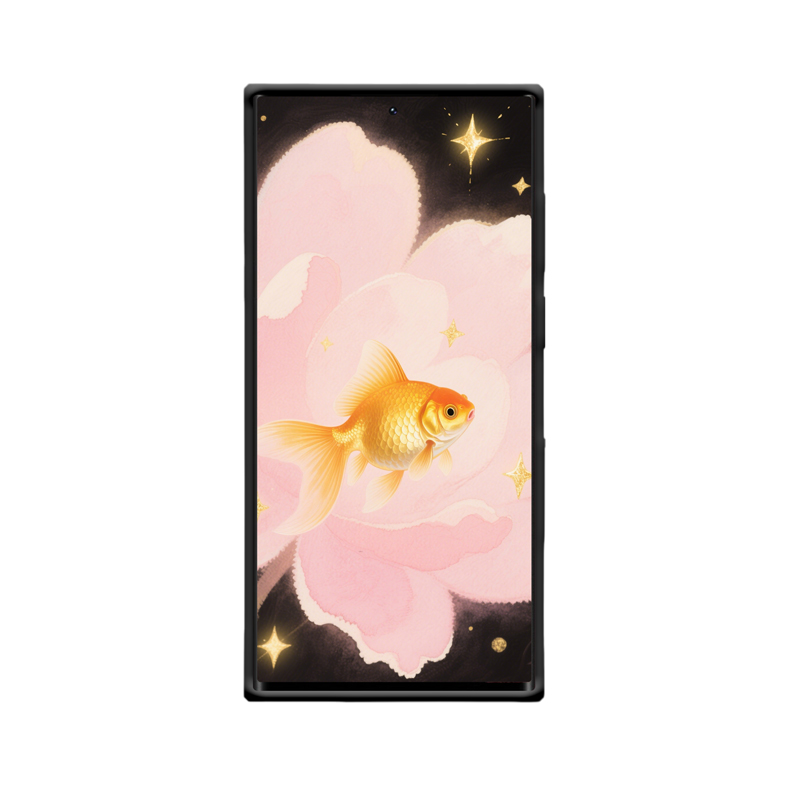 Die Magie des Glücks – Galaxy S22 Ultra Hülle inspiriert von der Eleganz der Goldfische – Bild 2