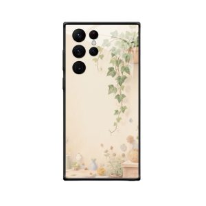 Efeu und Eleganz: Die perfekte Galaxy S22 Ultra Hülle
