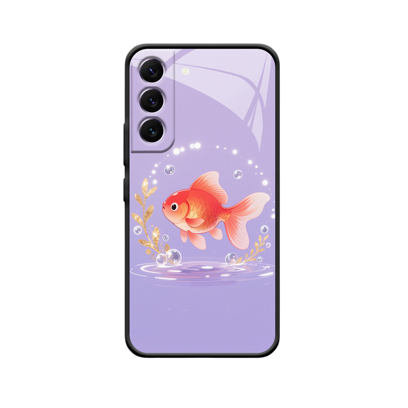 Harmonisches Design: Schützen Sie Ihr Galaxy S22 mit einem Goldfisch