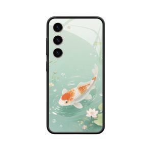 Elegante Koi-Hülle für Ihr Galaxy S23 FE: Harmonie und Stil