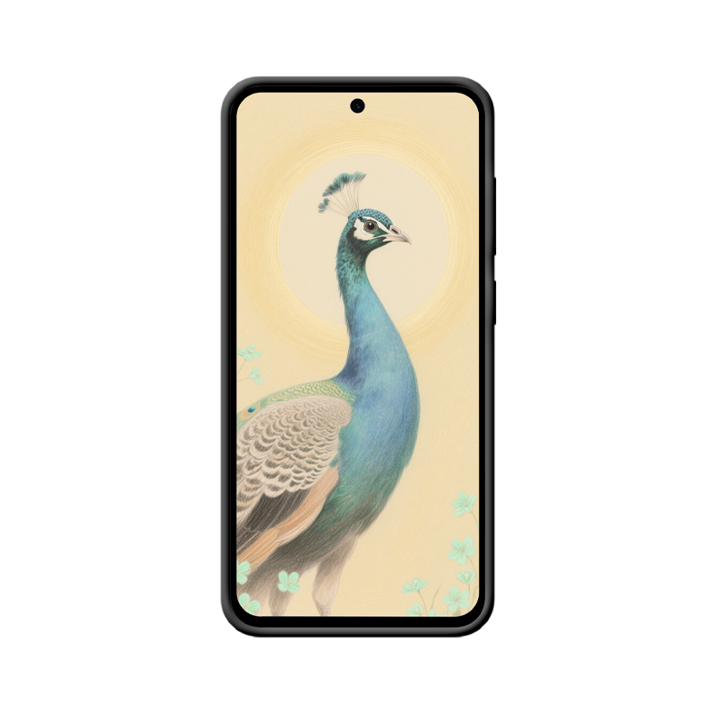 Elegante Galaxy S24+ Hülle mit Pfau – Bild 2