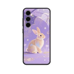 Galaxy S24+ Hülle – Sanftes Glück & Neuanfang mit dem Feng Shui-Hasen
