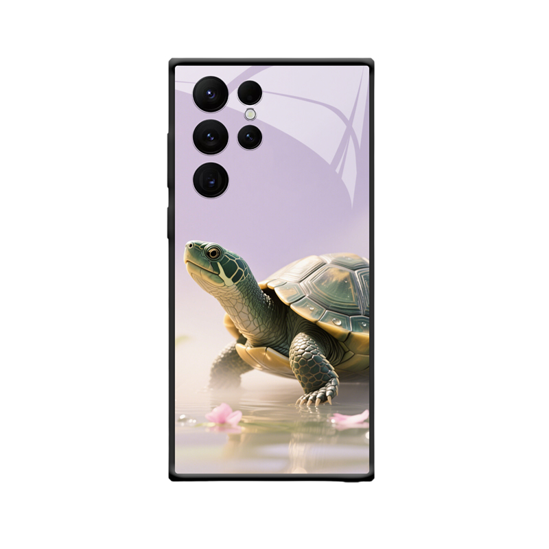 Galaxy S24 Ultra Hülle: Traumhafte Schildkröte im Licht von Feng Shui und Style