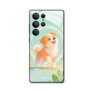 Die fröhliche Energie des Hundes – Galaxy S25 Ultra Hülle
