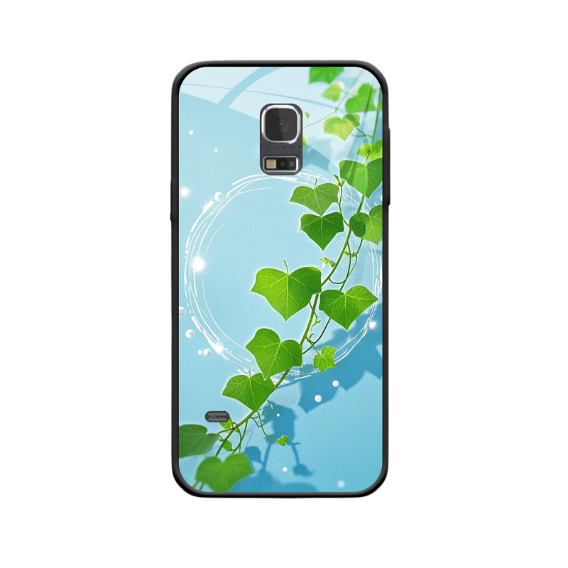 Efeus Eleganz – Galaxy S5 Mini Hülle mit frischem Schwung